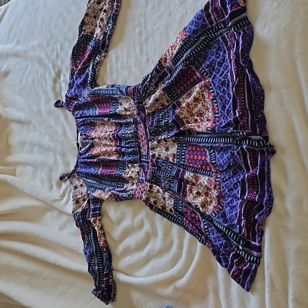 American Eagle Outfitters Patchwork Pattern Dress… - image 12